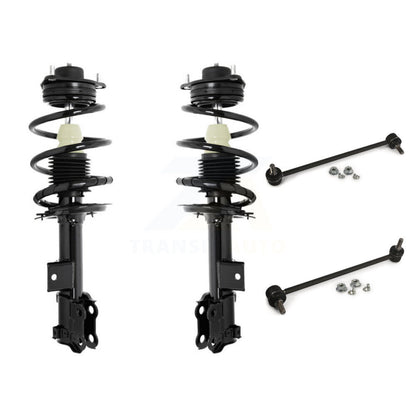 [Avant] Kit d'ensemble de jambe de suspension avec ressort hélicoïdal pour 2012 Kia Optima LX EX Excludes Sport Suspension Hybrid avec Rear Facing Stabalizer Bar; Turbo SX SXL Models KSS-100898