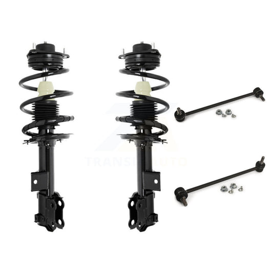 [Avant] Kit d'ensemble de jambe de suspension avec ressort hélicoïdal pour 2012 Kia Optima LX EX Excludes Sport Suspension Hybrid avec Rear Facing Stabalizer Bar; Turbo SX SXL Models KSS-100898