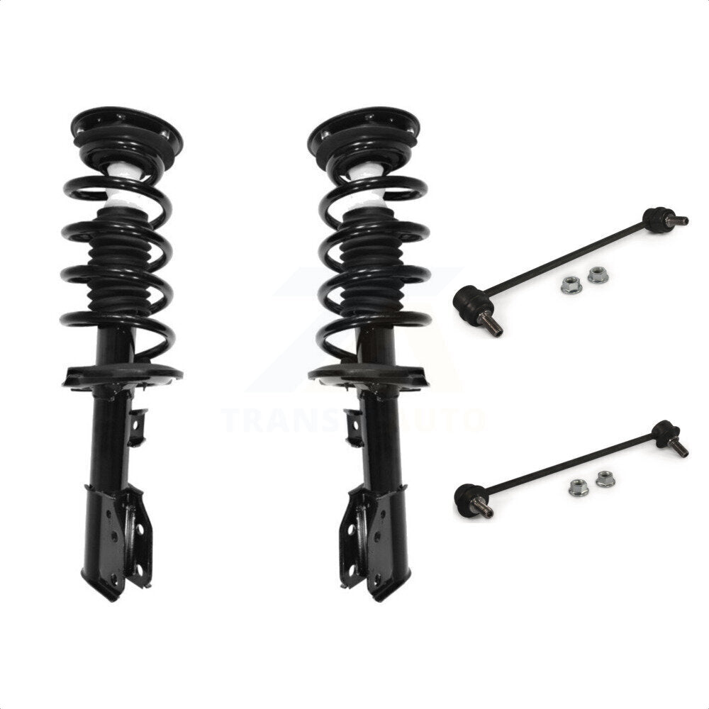 [Avant] Kit d'ensemble de jambe de suspension avec ressort hélicoïdal pour Chevrolet Equinox Pontiac Torrent KSS-100904 par Transit Auto