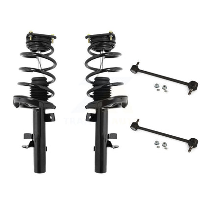 [Avant] Kit d'ensemble de jambe de suspension avec ressort hélicoïdal pour 2012-2018 Ford Focus Excludes Electric Engine Turbo KSS-100920