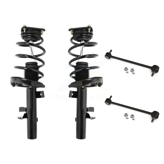 [Avant] Kit d'ensemble de jambe de suspension avec ressort hélicoïdal pour 2012-2018 Ford Focus Excludes Electric Engine Turbo KSS-100920