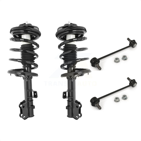 [Avant] Kit d'ensemble de jambe de suspension avec ressort hélicoïdal pour Kia Optima Rondo Magentis KSS-100924 par Transit Auto