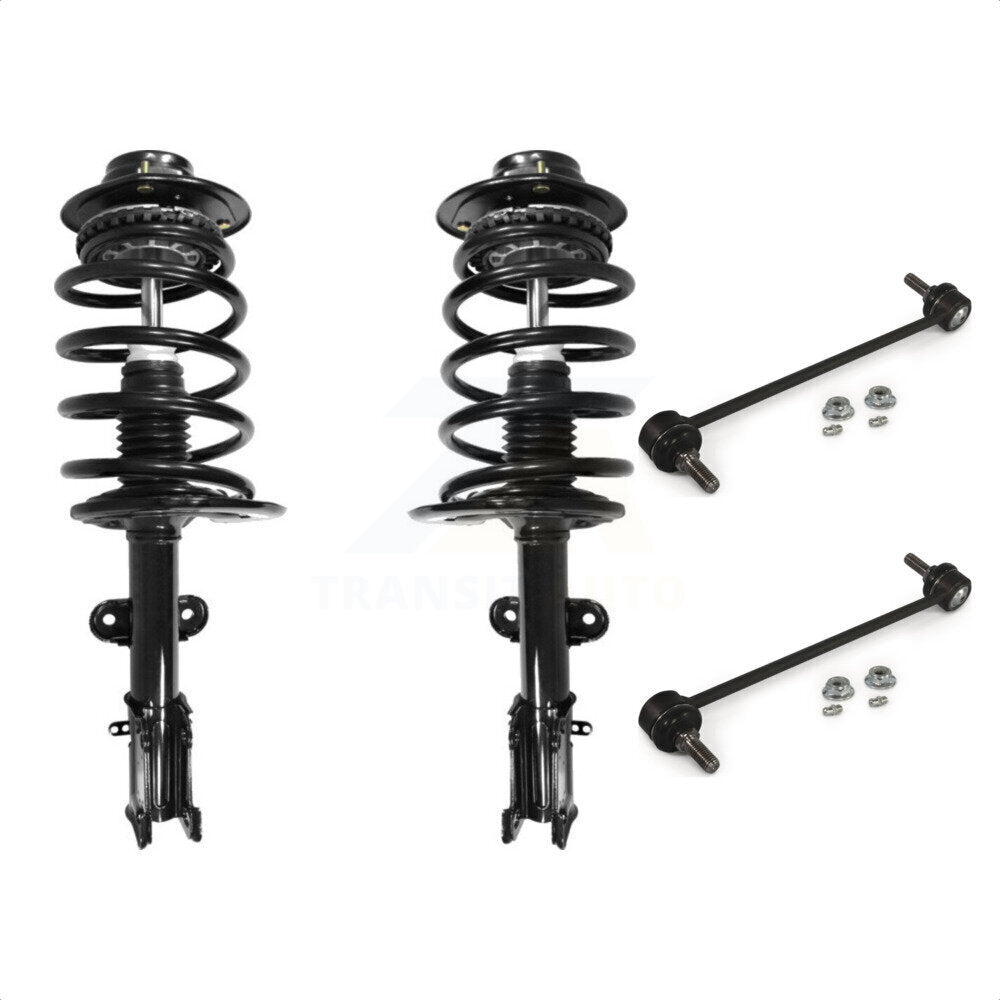 [Avant] Kit d'ensemble de jambe de suspension avec ressort hélicoïdal pour 2004-2008 Chrysler Pacifica KSS-100932 par Transit Auto