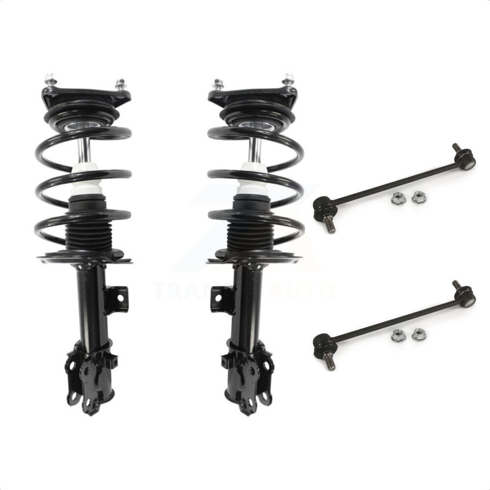 [Avant] Kit d'ensemble de jambe de suspension avec ressort hélicoïdal pour Kia Forte Forte5 Koup KSS-100934 par Transit Auto