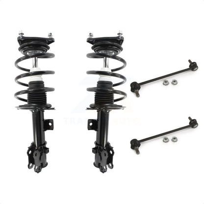 [Avant] Kit d'ensemble de jambe de suspension avec ressort hélicoïdal pour Kia Forte Forte5 Koup KSS-100934 par Transit Auto
