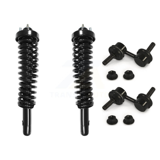 [Avant] Kit d'ensemble de jambe de suspension avec ressort hélicoïdal pour 1999-2000 Honda Civic Si KSS-100936