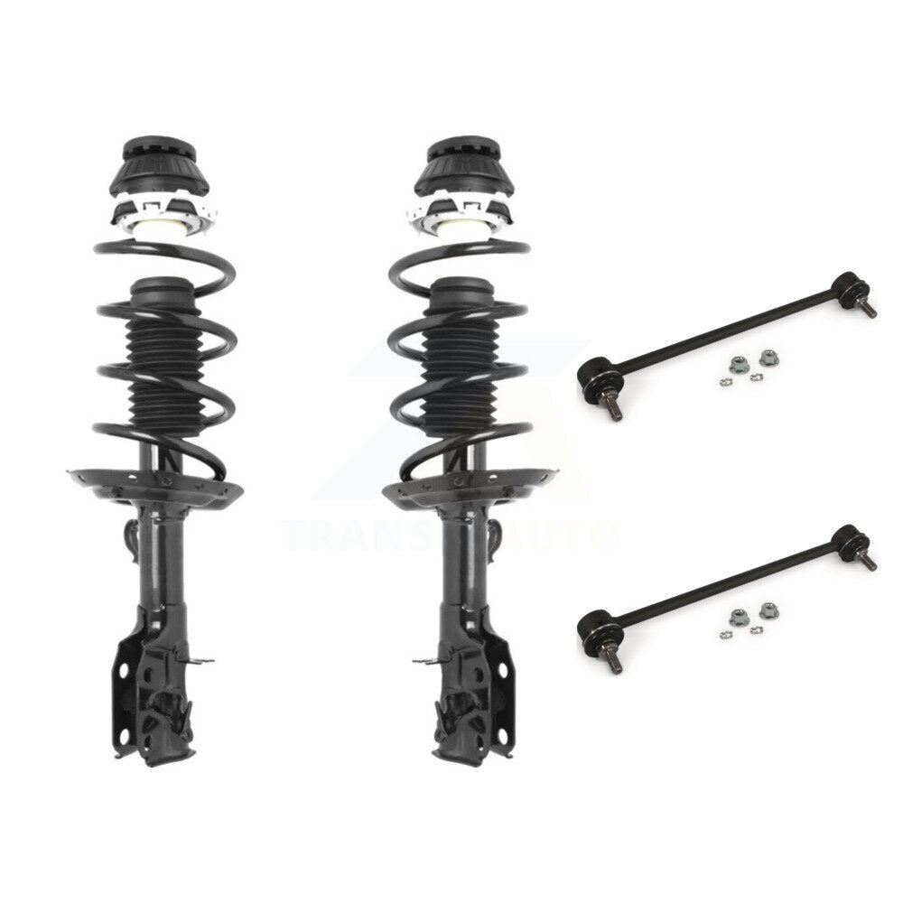 [Avant] Kit d'ensemble de jambe de suspension avec ressort hélicoïdal pour 2009-2014 Honda Fit Excludes Electric Models KSS-100943