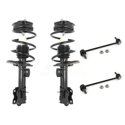 [Avant] Kit d'ensemble de jambe de suspension avec ressort hélicoïdal pour 2013-2019 Nissan Sentra KSS-100952 par Transit Auto