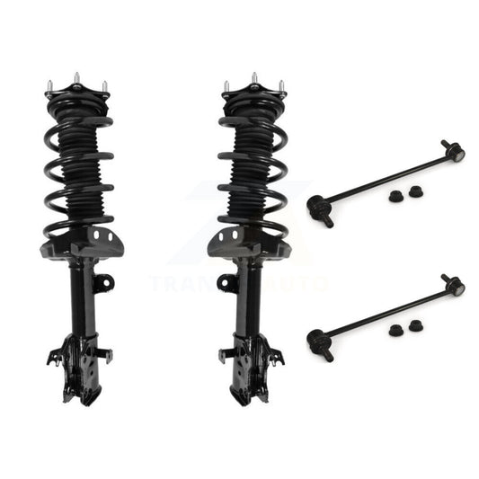 [Avant] Kit d'ensemble de jambe de suspension avec ressort hélicoïdal pour 2007-2014 Honda CR-V KSS-100966
