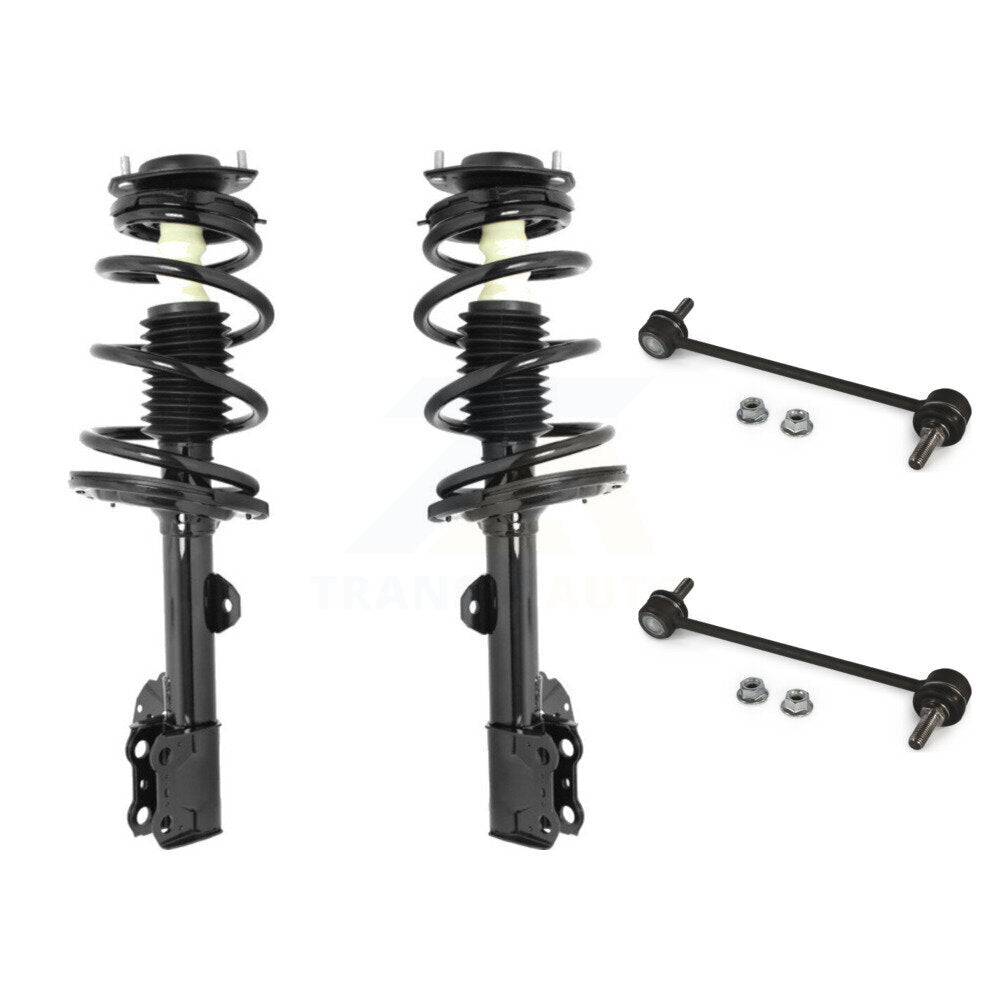 [Avant] Kit d'ensemble de jambe de suspension avec ressort hélicoïdal pour 2008-2013 Toyota Highlander Excludes Sport Suspension KSS-100969