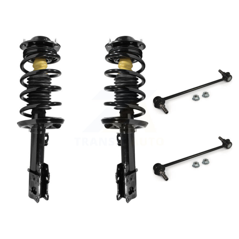 [Avant] Kit d'ensemble de jambe de suspension avec ressort hélicoïdal pour Pontiac G6 Saturn Aura 11.80" Center To longueur KSS-100980