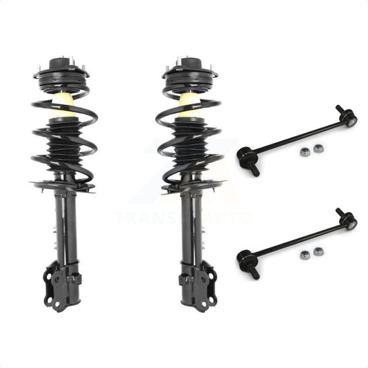 [Avant] Kit d'ensemble de jambe de suspension avec ressort hélicoïdal pour Hyundai Tucson Kia Sportage KSS-101000 par Transit Auto