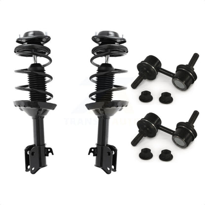 [Avant] Kit d'ensemble de jambe de suspension avec ressort hélicoïdal pour 2004-2005 Subaru Forester KSS-101006 par Transit Auto
