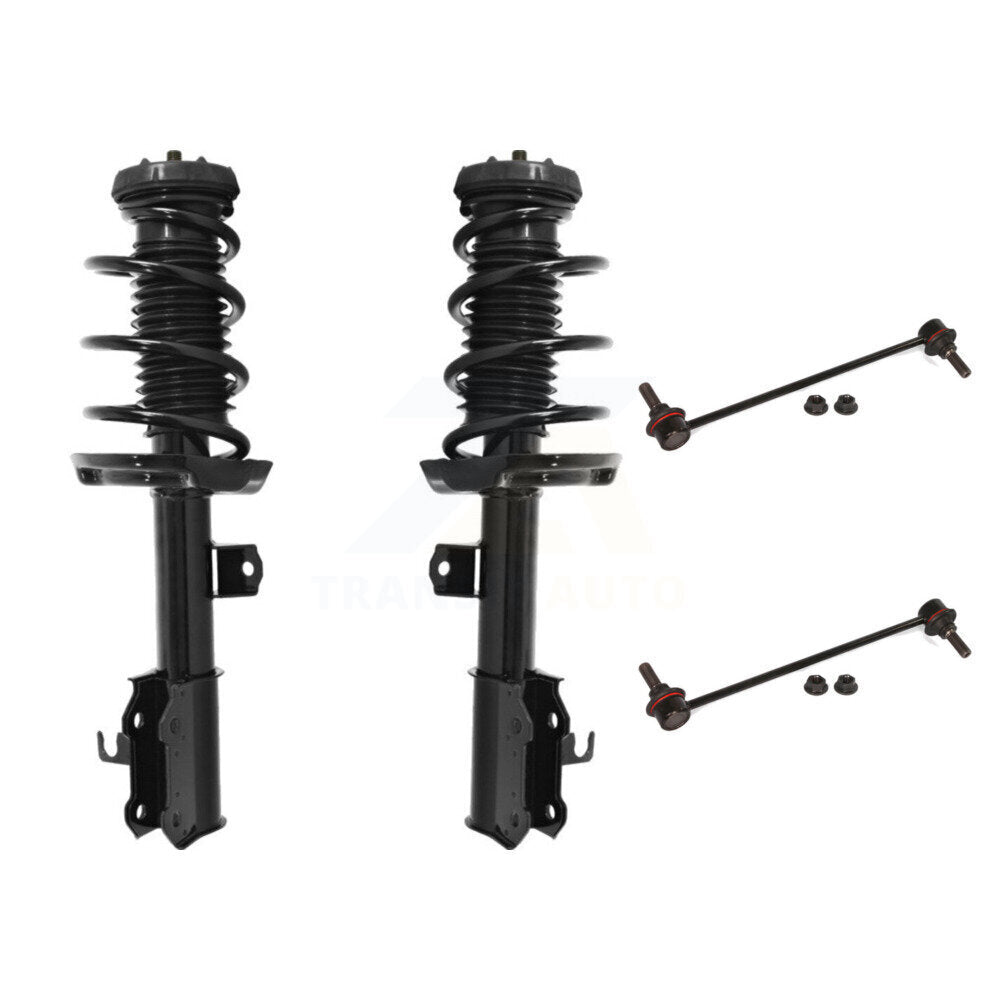 [Avant] Kit d'ensemble de jambe de suspension avec ressort hélicoïdal pour 2011-2012 Chevrolet Cruze Excludes Sport Suspension; Fits Vehicles built prior to VIN #C7239134 KSS-101008