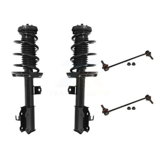 [Avant] Kit d'ensemble de jambe de suspension avec ressort hélicoïdal pour 2011-2012 Chevrolet Cruze Excludes Sport Suspension; Fits Vehicles built prior to VIN #C7239134 KSS-101008