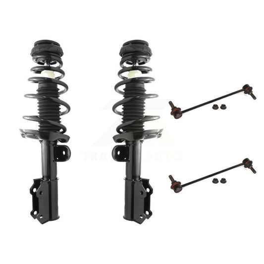 [Avant] Kit d'ensemble de jambe de suspension avec ressort hélicoïdal pour 2012-2015 Chevrolet Cruze Excludes Sport Suspension; Fits Vehicles built after to VIN #C7239134 KSS-101009