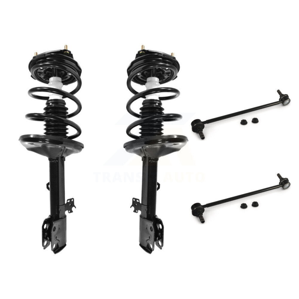 [Avant] Kit d'ensemble de jambe de suspension avec ressort hélicoïdal pour 2001-2005 Toyota RAV4 AWD Excludes Wheel Drive KSS-101010