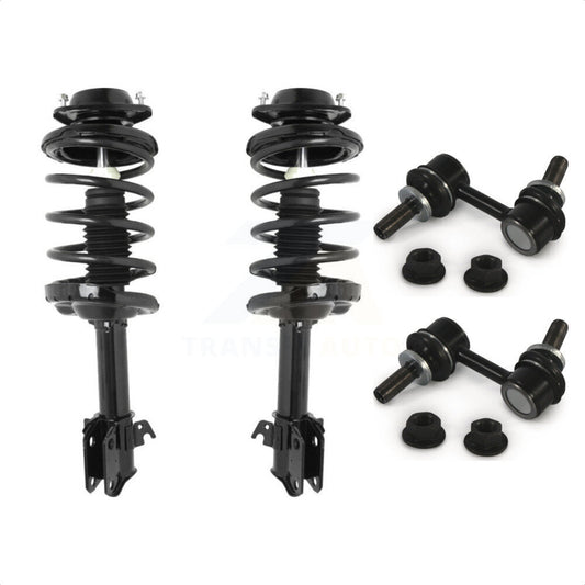 [Avant] Kit d'ensemble de jambe de suspension avec ressort hélicoïdal pour 2010-2012 Subaru Outback Excludes Manual Transmission KSS-101014 par Transit Auto