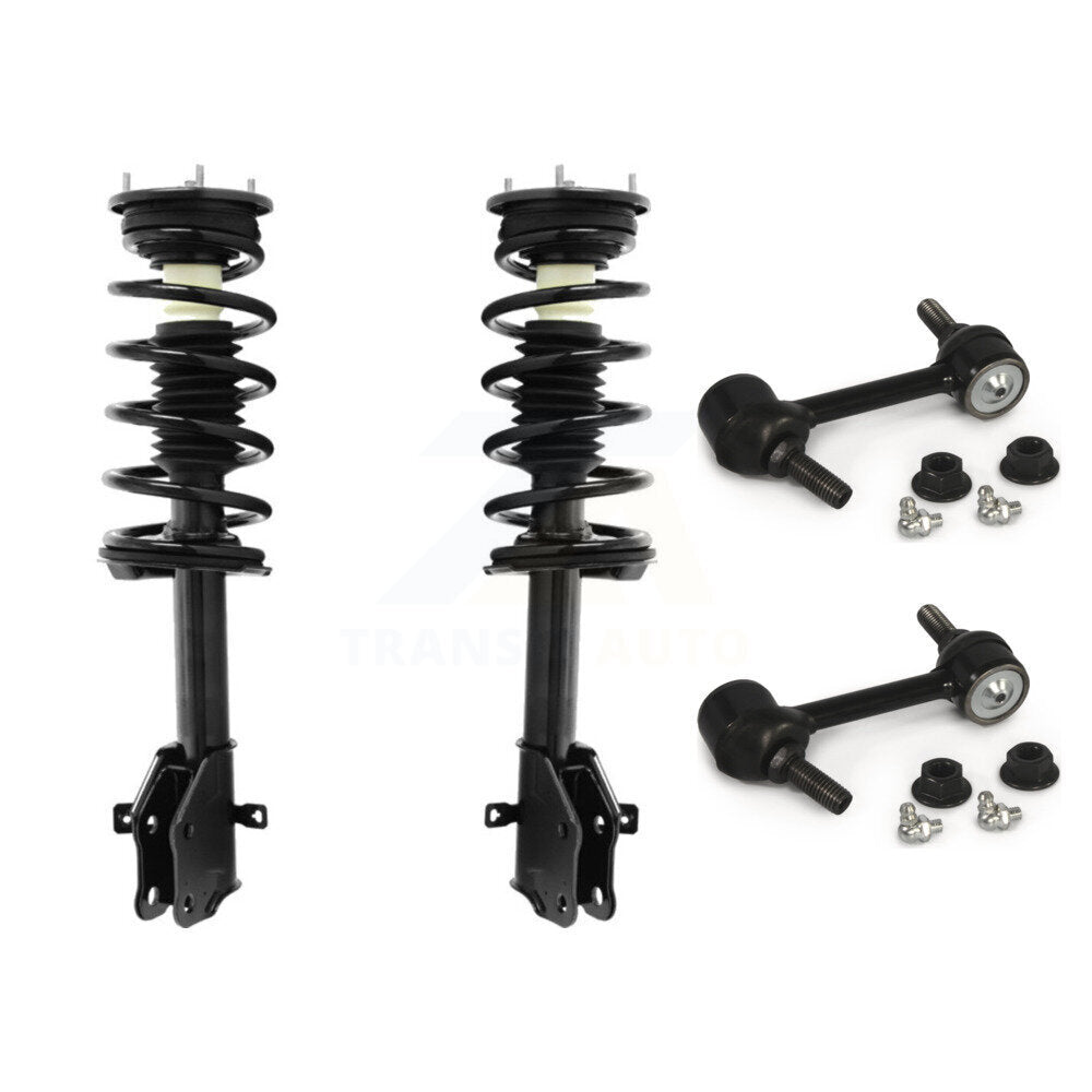 [Avant] Kit d'ensemble de jambe de suspension avec ressort hélicoïdal pour 2007-2010 Ford Edge Lincoln MKX KSS-101024