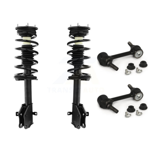 [Avant] Kit d'ensemble de jambe de suspension avec ressort hélicoïdal pour 2007-2010 Ford Edge Lincoln MKX KSS-101024