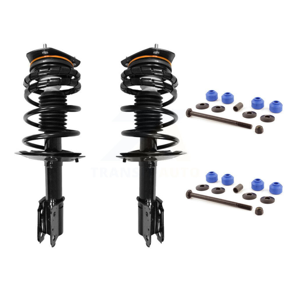 [Avant] Kit d'ensemble de jambe de suspension avec ressort hélicoïdal pour Chevrolet Impala Buick Century LaCrosse Monte Carlo Pontiac Grand Prix Regal Allure Excludes 17" 18" Wheels Police Taxi Models KSS-101025