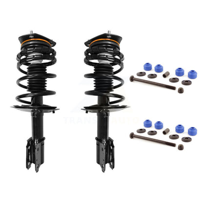 [Avant] Kit d'ensemble de jambe de suspension avec ressort hélicoïdal pour Chevrolet Impala Buick Century LaCrosse Monte Carlo Pontiac Grand Prix Regal Allure Excludes 17" 18" Wheels Police Taxi Models KSS-101025