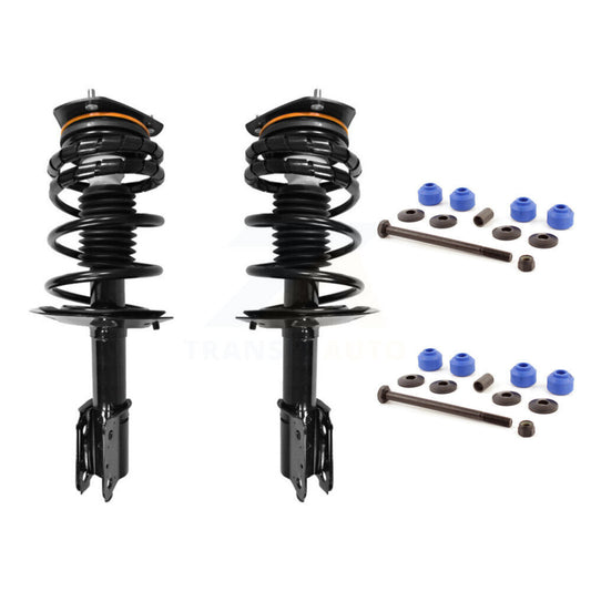 [Avant] Kit d'ensemble de jambe de suspension avec ressort hélicoïdal pour Chevrolet Impala Buick Century LaCrosse Monte Carlo Pontiac Grand Prix Regal Allure Excludes 17" 18" Wheels Police Taxi Models KSS-101025