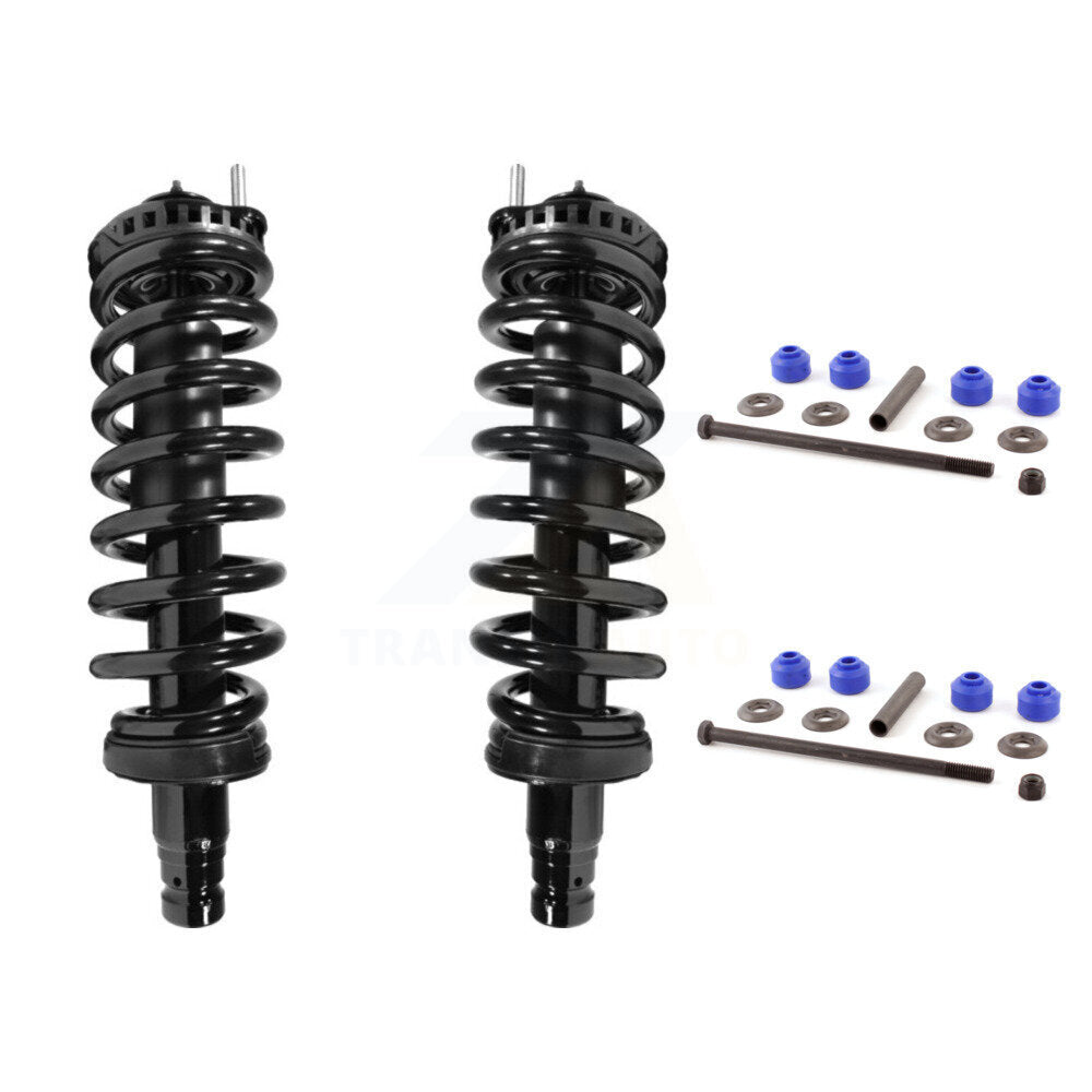 [Avant] Kit d'ensemble de jambe de suspension avec ressort hélicoïdal pour Chevrolet Trailblazer GMC Envoy Saab 9-7x Excludes V8 Models 4.2L KSS-101033