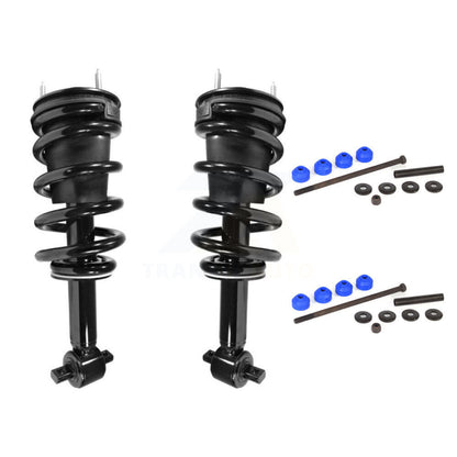 [Avant] Kit d'ensemble de jambe de suspension avec ressort hélicoïdal pour Chevrolet Silverado 1500 GMC Sierra Excludes Electronic Suspension KSS-101037