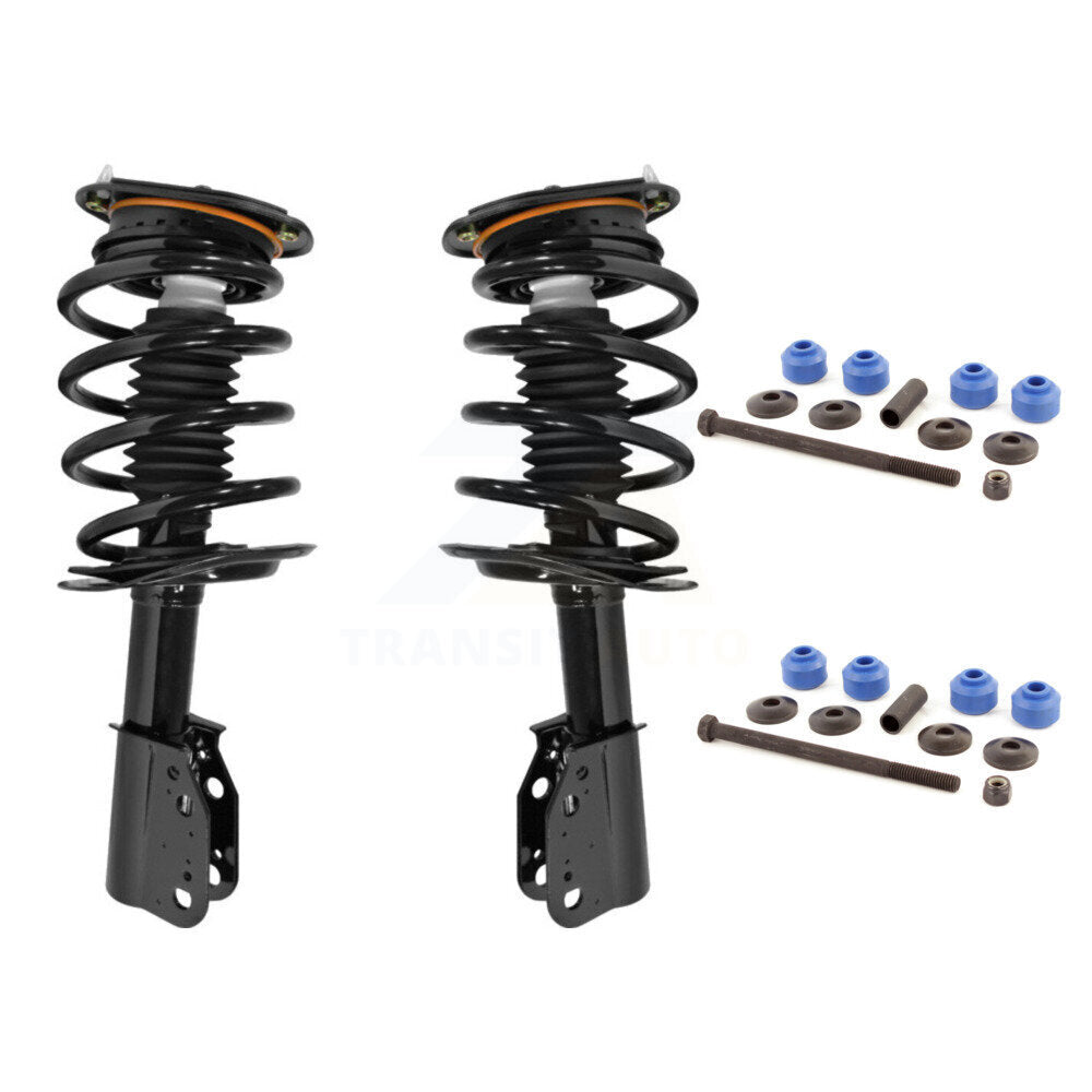 [Avant] Kit d'ensemble de jambe de suspension avec ressort hélicoïdal pour 2006-2011 Buick Lucerne Excludes Magnetic Ride Control KSS-101042