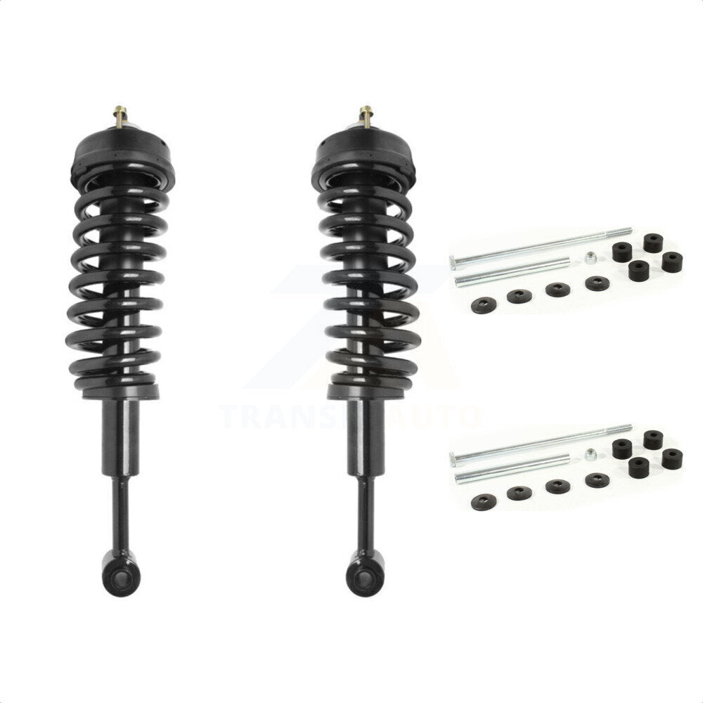 [Avant] Kit d'ensemble de jambe de suspension avec ressort hélicoïdal pour 2007-2010 Ford Explorer Sport Trac 4WD Excludes Rear Wheel Drive KSS-101043 par Transit Auto
