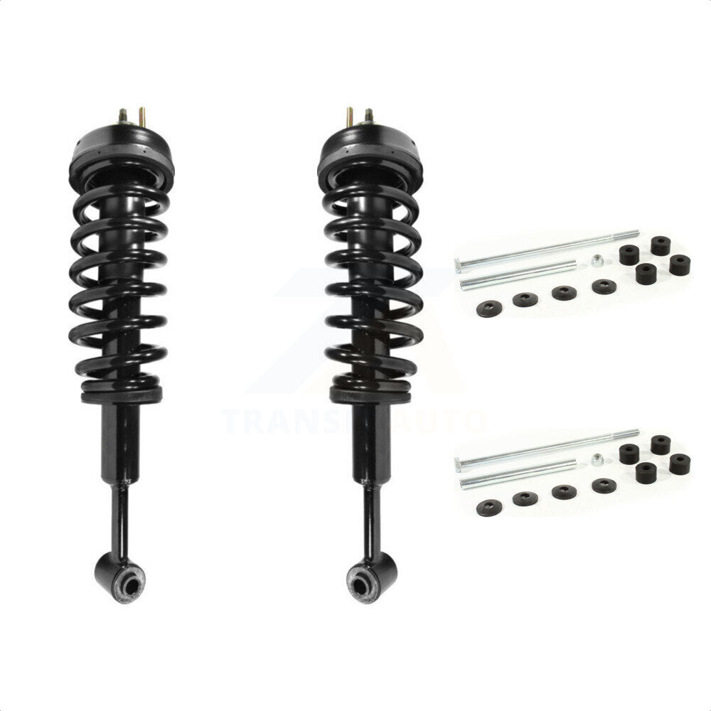 [Avant] Kit d'ensemble de jambe de suspension avec ressort hélicoïdal pour 2006-2010 Ford Explorer Mercury Mountaineer Not Compatible avec Sport Trac Models KSS-101045 par Transit Auto