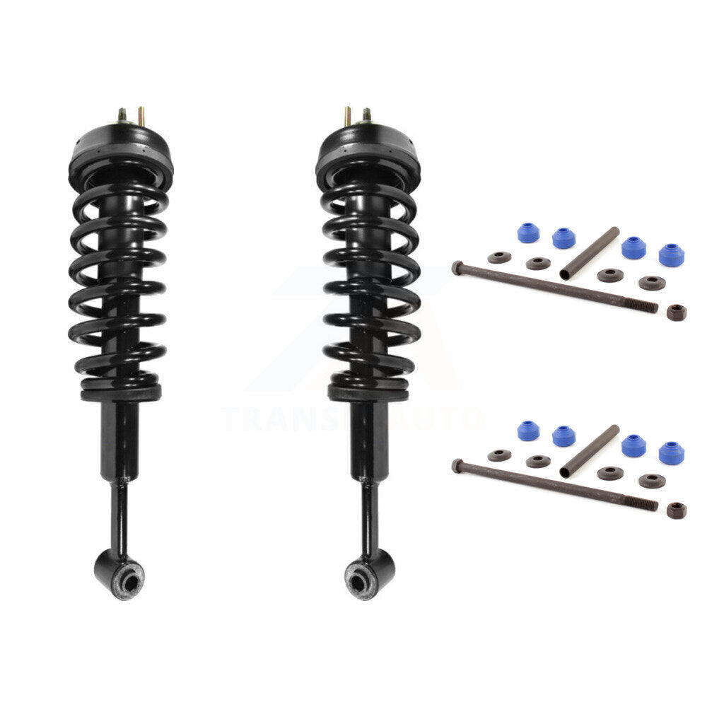 [Avant] Kit d'ensemble de jambe de suspension avec ressort hélicoïdal pour 2006-2010 Ford Explorer Mercury Mountaineer Not Compatible avec Sport Trac Models KSS-101046