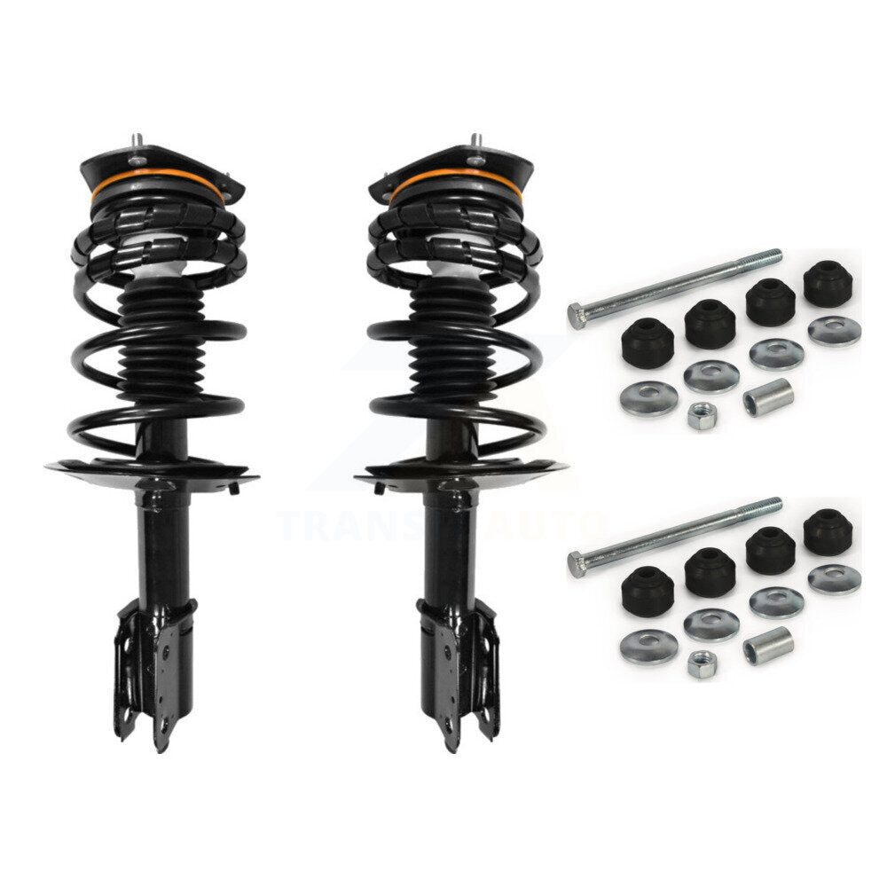 [Avant] Kit d'ensemble de jambe de suspension avec ressort hélicoïdal pour Chevrolet Impala Buick Century LaCrosse Monte Carlo Pontiac Grand Prix Regal Allure Excludes 17" 18" Wheels Police Taxi Models KSS-101047