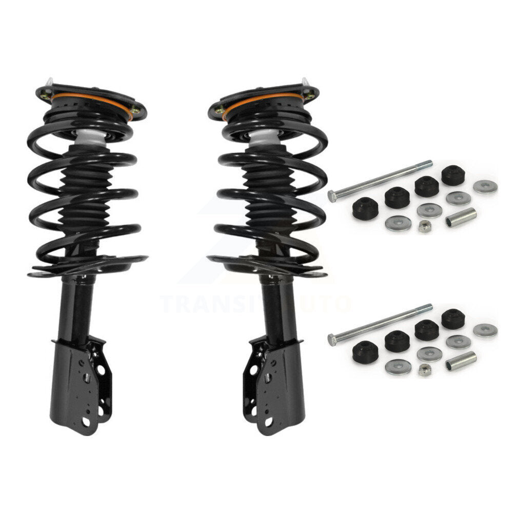 [Avant] Kit d'ensemble de jambe de suspension avec ressort hélicoïdal pour 2006-2011 Buick Lucerne Excludes Magnetic Ride Control KSS-101056