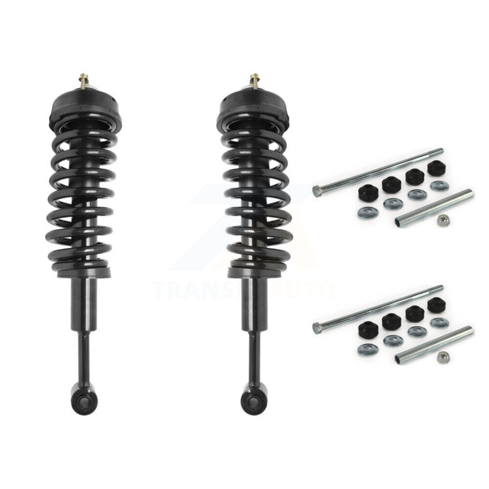 [Avant] Kit d'ensemble de jambe de suspension avec ressort hélicoïdal pour 2007-2010 Ford Explorer Sport Trac 4WD Excludes Rear Wheel Drive KSS-101057
