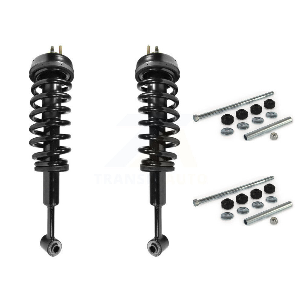 [Avant] Kit d'ensemble de jambe de suspension avec ressort hélicoïdal pour 2006-2010 Ford Explorer Mercury Mountaineer Not Compatible avec Sport Trac Models KSS-101058