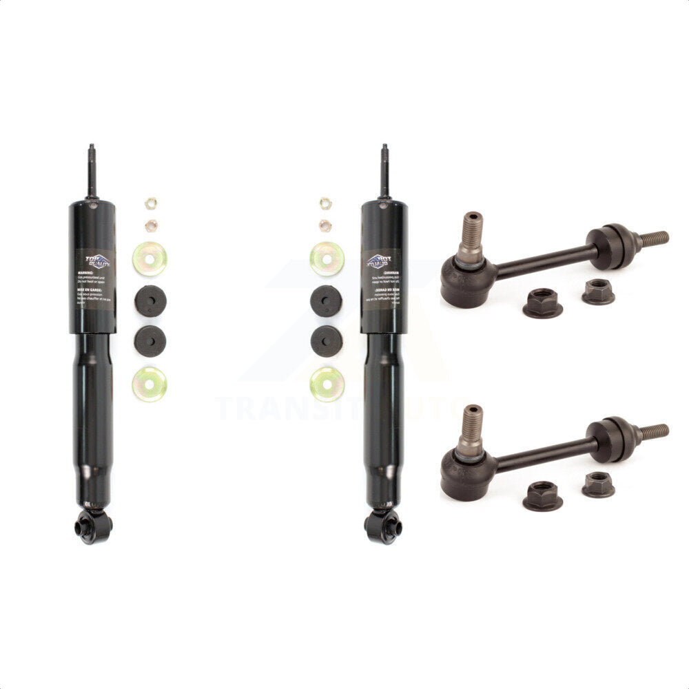 [Avant] Kit d'amortisseur de suspension pour 2004 Ford F-150 Heritage XL XLT avec 4WD 11th Digit Of Vin Is K N or F KSS-101059 par Transit Auto