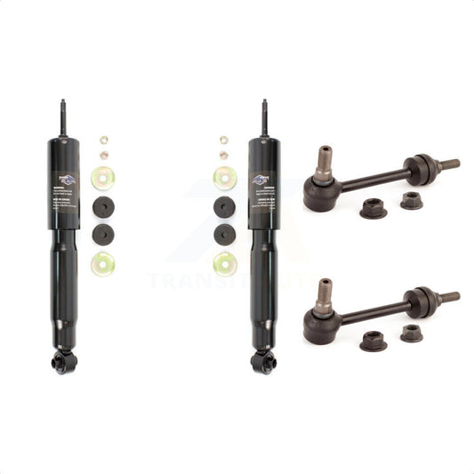 [Avant] Kit d'amortisseur de suspension pour 2004 Ford F-150 Heritage XL XLT avec 4WD 11th Digit Of Vin Is K N or F KSS-101059 par Transit Auto
