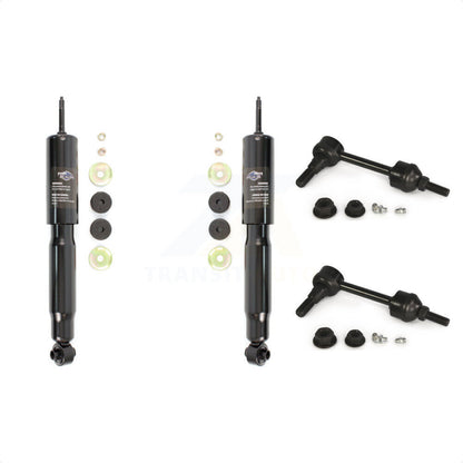 [Avant] Kit d'amortisseur de suspension pour 2004 Ford F-150 Heritage XL XLT avec 4WD 11th Digit Of Vin Is K N or F KSS-101062 par Transit Auto