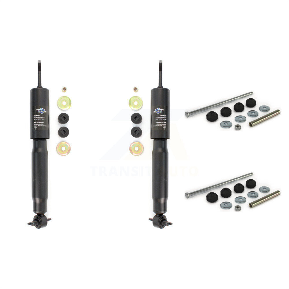 [Avant] Kit d'amortisseur de suspension pour Chevrolet Silverado 1500 GMC Sierra Classic sans Electronic KSS-101064 par Transit Auto