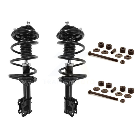 [Avant] Kit d'ensemble de jambe de suspension avec ressort hélicoïdal pour Mitsubishi Lancer Excludes Sportback; 2002-2005 ES Models KSS-101106