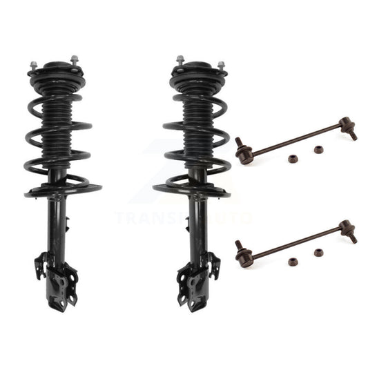 [Avant] Kit d'ensemble de jambe de suspension avec ressort hélicoïdal pour 2014-2019 Toyota Highlander Excludes Sport Suspension KSS-101114