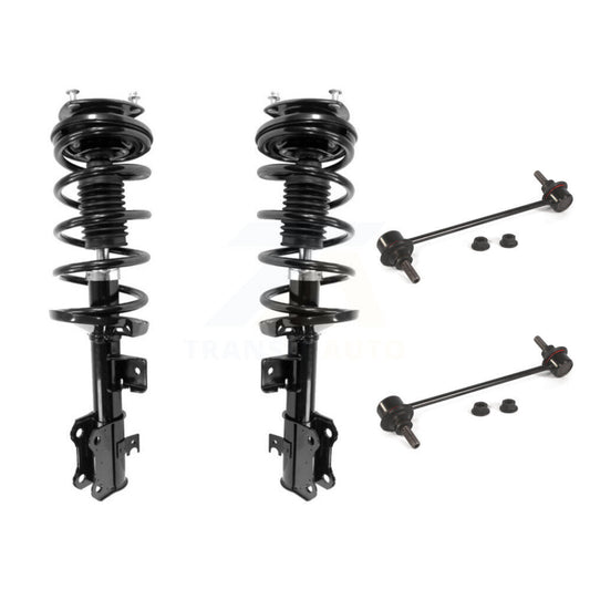 [Avant] Kit d'ensemble de jambe de suspension avec ressort hélicoïdal pour 2010-2013 Ford Connect KSS-101124