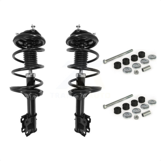[Avant] Kit d'ensemble de jambe de suspension avec ressort hélicoïdal pour Mitsubishi Lancer Excludes Sportback; 2002-2005 ES Models KSS-101127 par Transit Auto