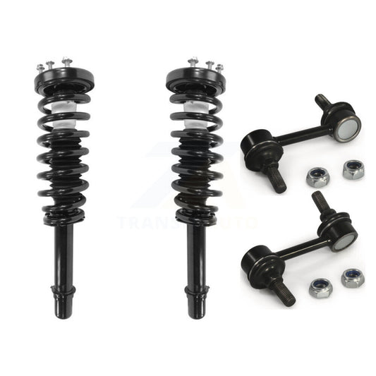 [Avant] Kit d'ensemble de jambe de suspension avec ressort hélicoïdal pour 2004-2008 Acura TSX KSS-101128