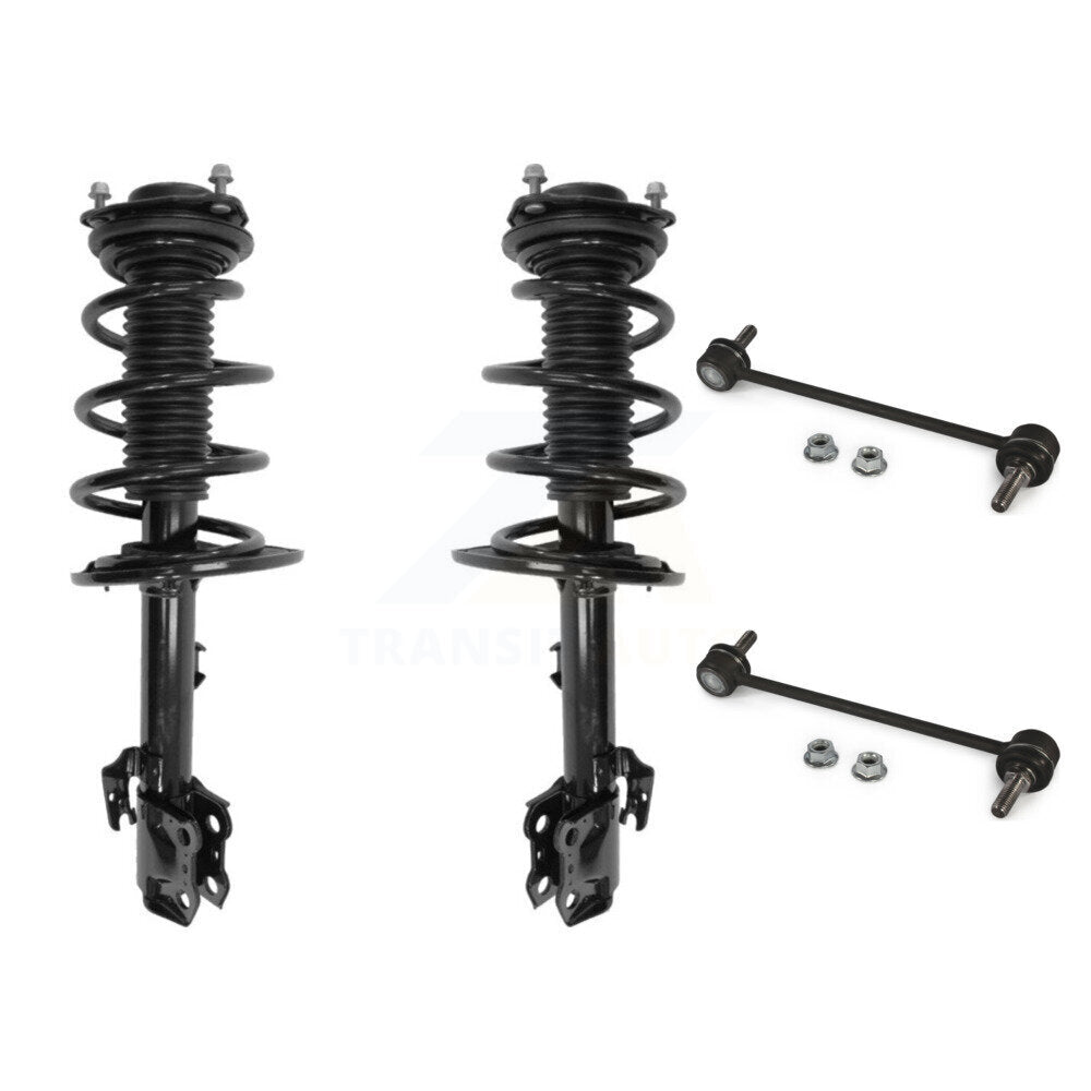 [Avant] Kit d'ensemble de jambe de suspension avec ressort hélicoïdal pour 2014-2019 Toyota Highlander Excludes Sport Suspension KSS-101131