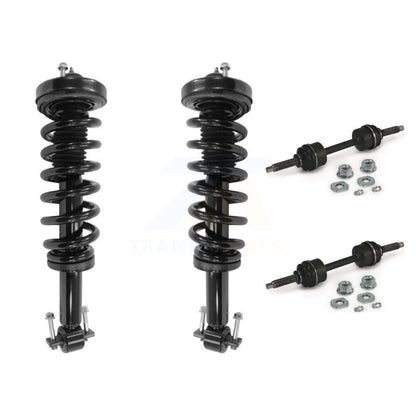 [Avant] Kit d'ensemble de jambe de suspension avec ressort hélicoïdal pour Ford F-150 Excludes Rear Wheel Drive KSS-101138