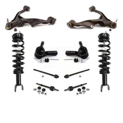 [Avant] Kit d'ensemble de bras de suspension et joint à rotule pour Ram 1500 Dodge Excludes Rear Wheel Drive TRX Models avec Air Ride/Lift Suspension 4WD KSS-103925