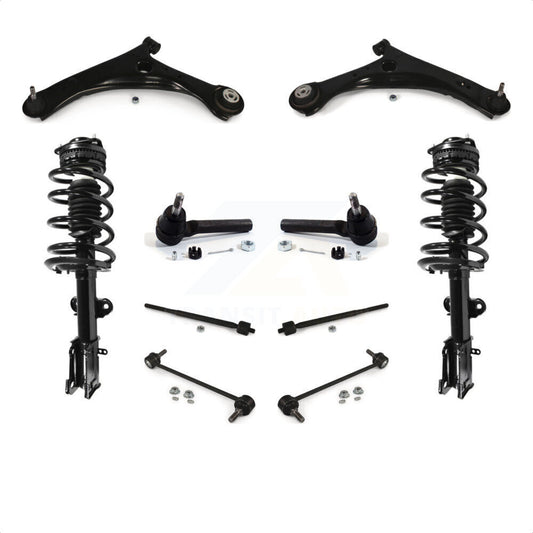 [Avant] Kit d'ensemble de bras de suspension et joint à rotule pour Dodge Grand Caravan Chrysler Town & Country Ram C/V Excludes Models avec Nivomat Rear Suspension KSS-103926 par Transit Auto